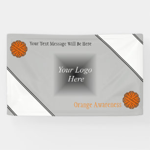 Orange Flower Ribbon by Kenneth Yoncich Banner