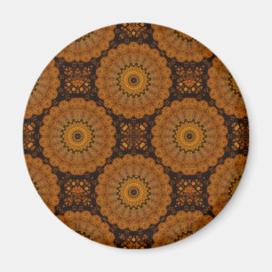 Orange Flowers Magnet