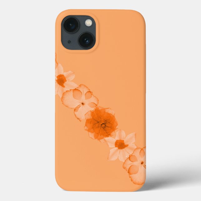 Orange Flowers of Autumn Case-Mate iPhone Case (Back)