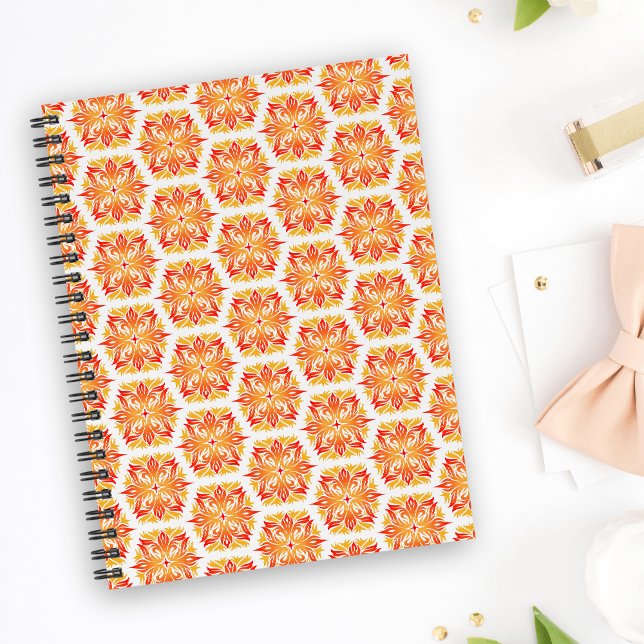 Orange Flowers, Pattern Of Flowers, Floral Pattern Planner (Creator Uploaded)