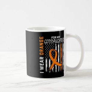 Orange For My Goddaughter Leukaemia Cancer Awarene Coffee Mug