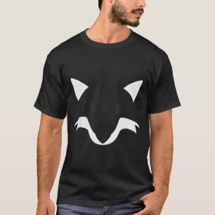 Orange Fox Face Halloween Apparel Matching Group F T-Shirt