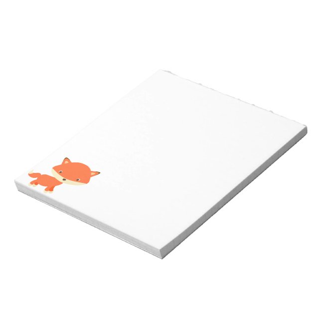 Orange fox notepad (Rotated)