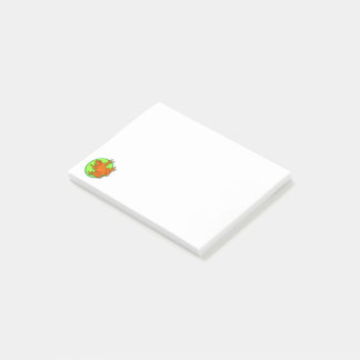 Orange Frog Post-it© Notes