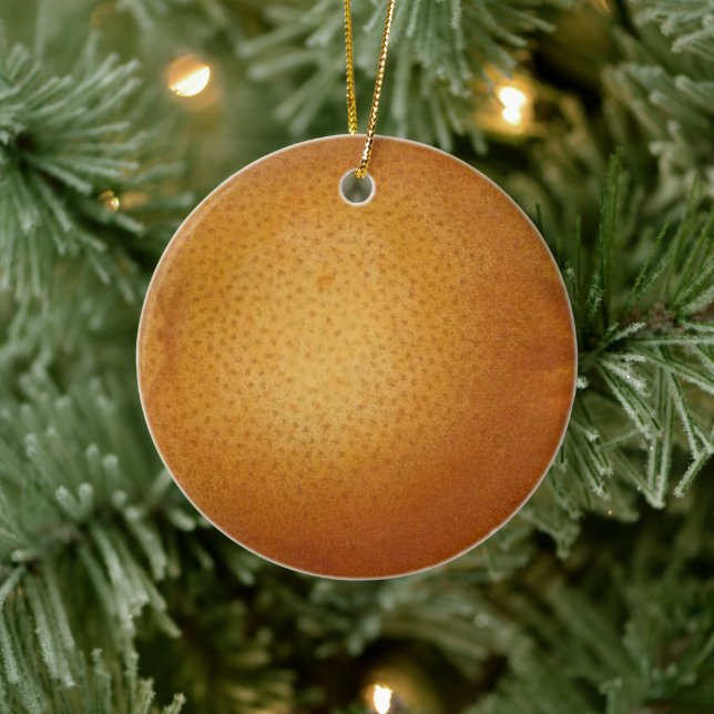 Orange fruit ceramic ornament (Tree)
