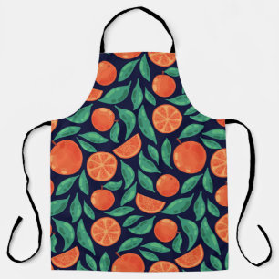 Orange Fruit: Colourful Vintage Seamless Apron