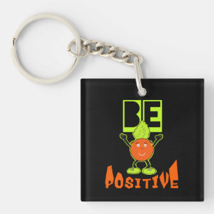 Orange fruit keychain