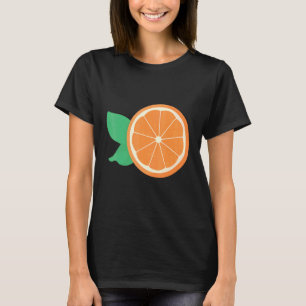 Orange Fruit Slice Fruit T-Shirt