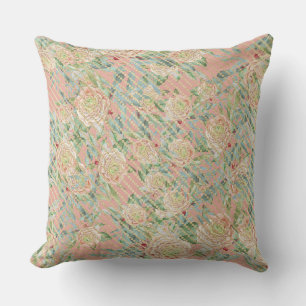 Orange Fruit Throw Pillow