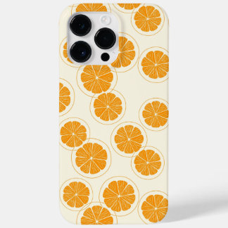 Orange fruity pattern Case-Mate iPhone 14 pro max case