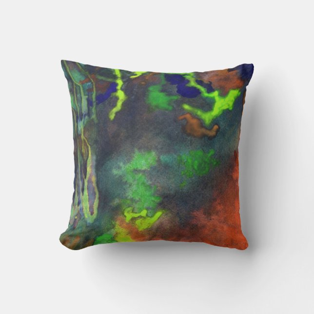 Orange Fusion Pillow (Front)