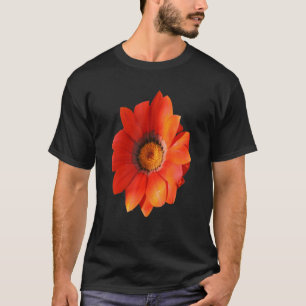 Orange Gazania Flower Vector Cut Out T-Shirt