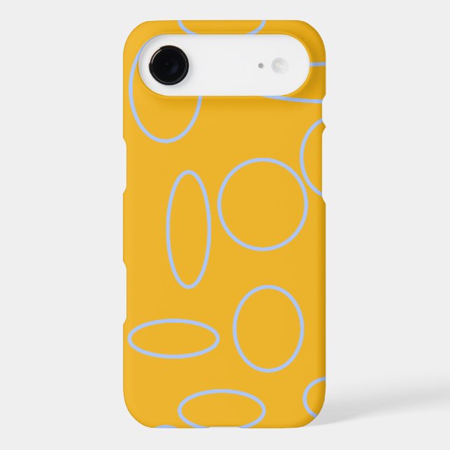 Orange Geometric Circles (Verso)