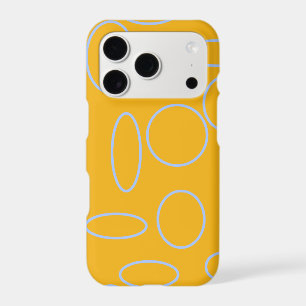 Orange Geometric Circles