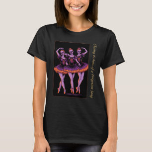 Orange Ghost Ballerina Chasing Echoes Forgotten So T-Shirt