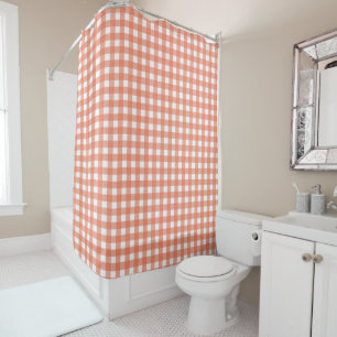 Orange gingham