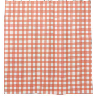 Orange gingham