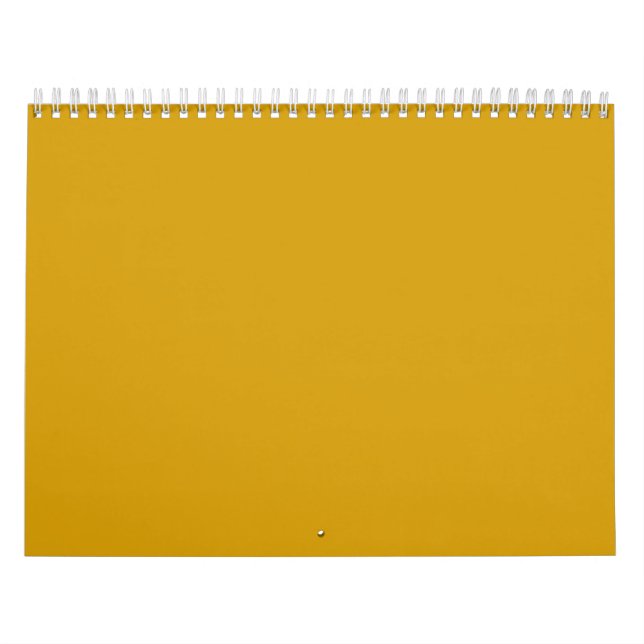 Orange Gold Backgrounds on a Calendar (Cover)