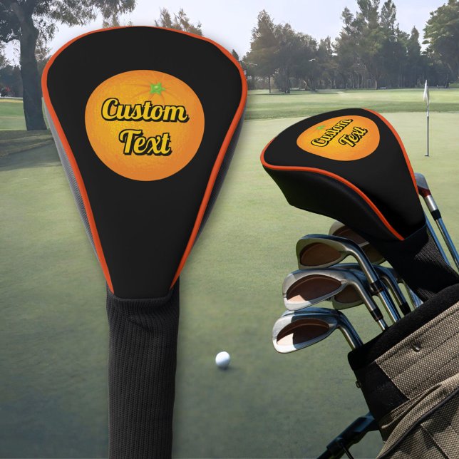 Orange Golf Head Cover (Creator Uploaded)