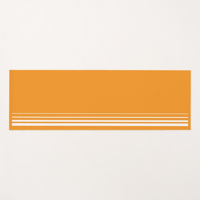 orange & gray yoga mat  (Front (Horizontal))