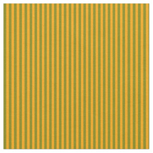 Orange & Green Lines/Stripes Pattern Fabric