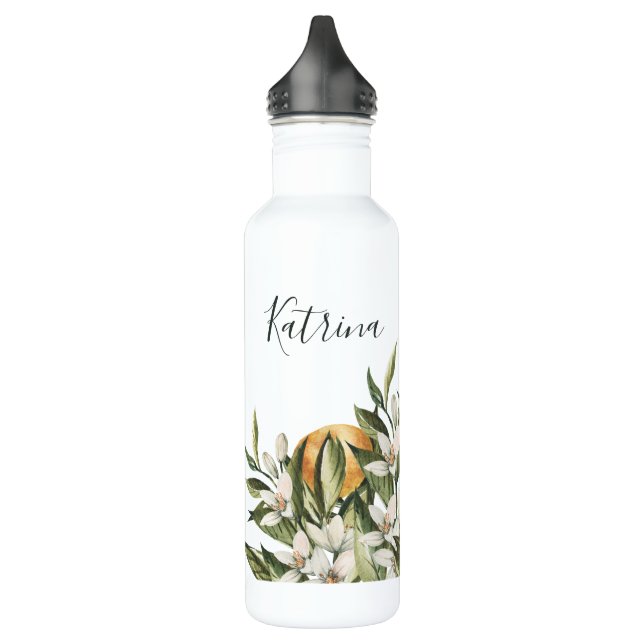 Orange Grove Citrus Botanical 710 Ml Water Bottle (Left)