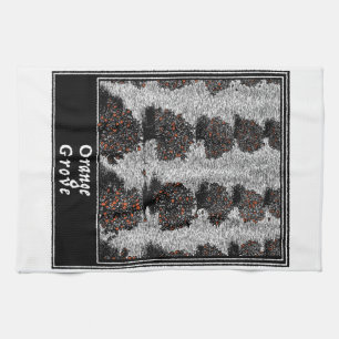 Orange Grove Kitchen Towel