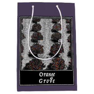 Orange Grove Medium Gift Bag