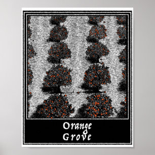 Orange Grove Poster