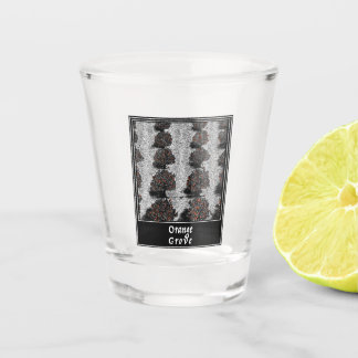 Orange Grove Shot Glass