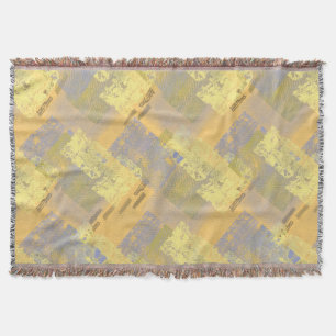 Orange grunge texture. throw blanket