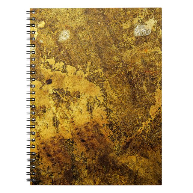 Orange grunge textureabstract,ancient,antique,art, notebook (Front)