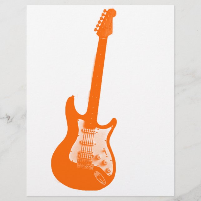 Orange guitar (Front)