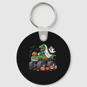 Orange Halloween Shirt Boys Toddler Kids Ghost Shi Keychain