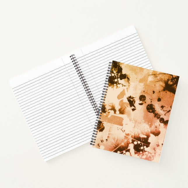 Orange Haze Notebook (Inside)