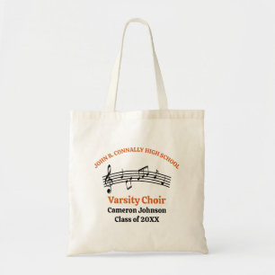 Orange High School Choir Customizable Tote Bag