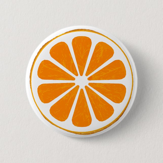 orange. hybrid. button. 2 inch round button (Front)