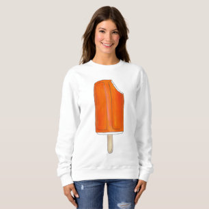 Orange Ice Cream Creamsicle Popsicle Sweatshirt