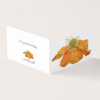 Orange Icelandic Poppy