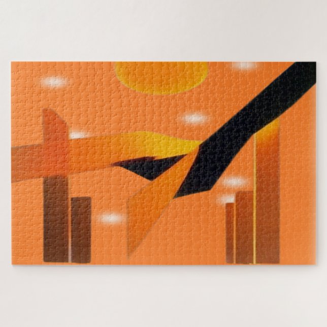 Orange Inspiration Puzzle (Horizontal)