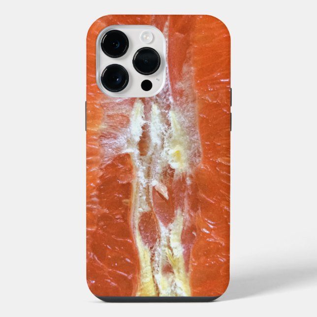 Orange iPhone Case (Back)