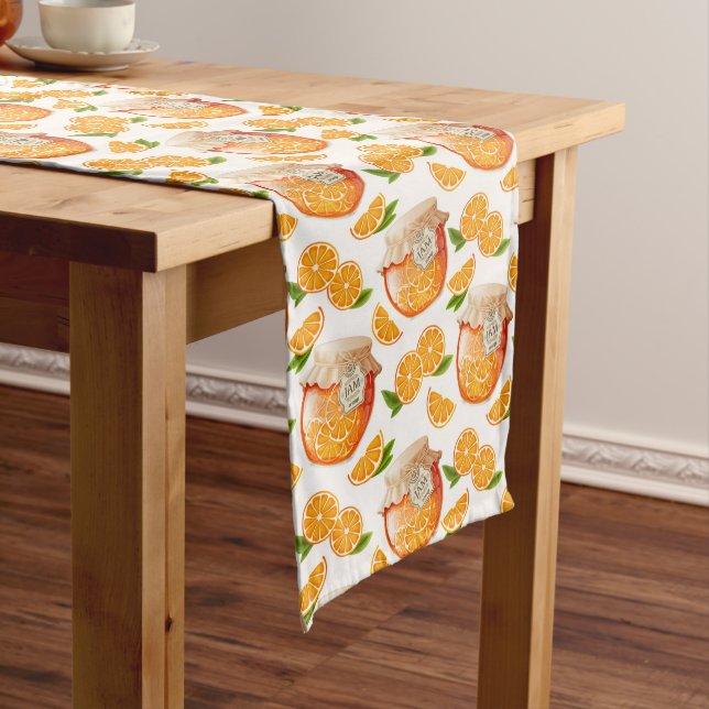 Orange Jam Long Table Runner (In Situ)
