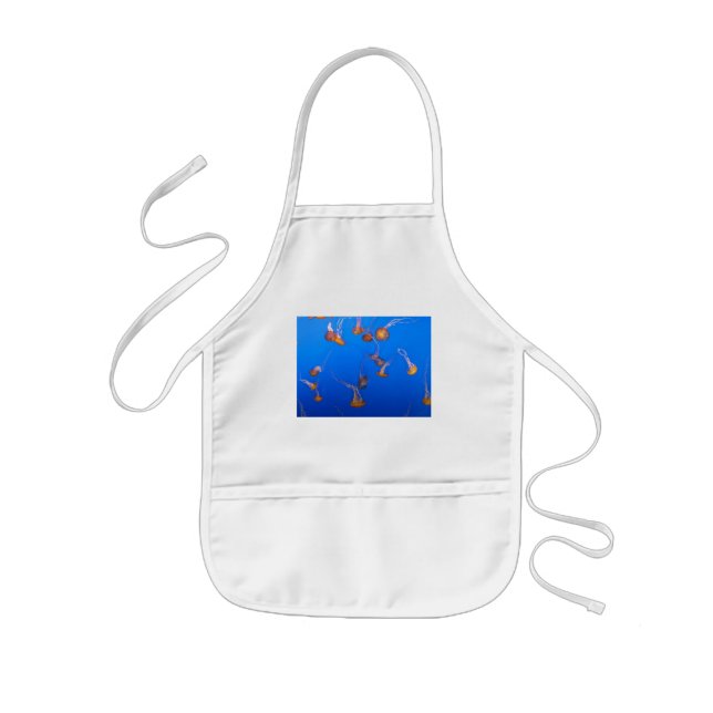 Orange Jellyfish Apron (Front)