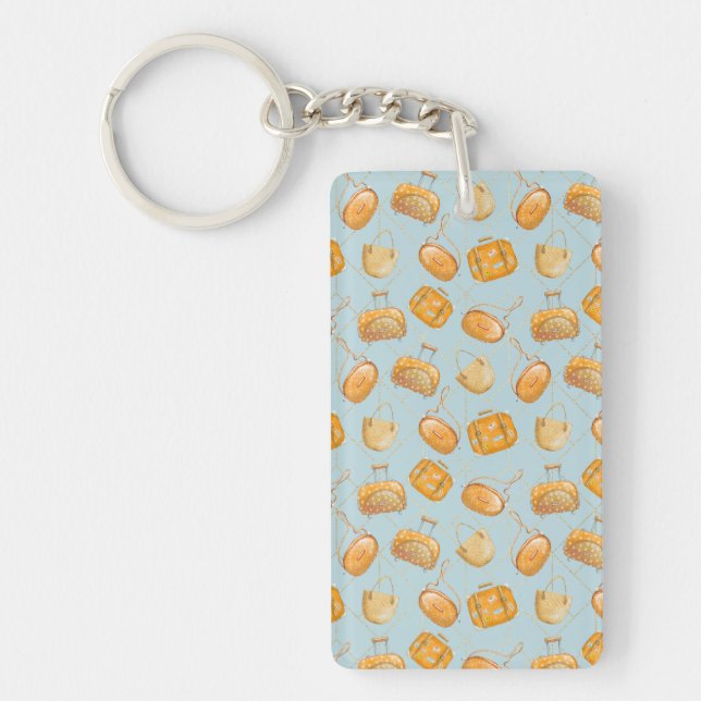 Orange Juice Keychain (Front)
