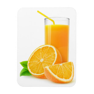 Orange juice magnet