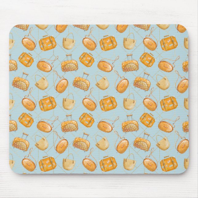 Orange Juice Mouse Pad (Front)
