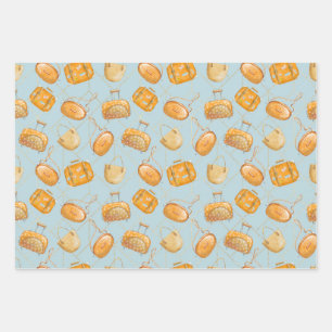 Orange Juice Wrapping Paper Sheet