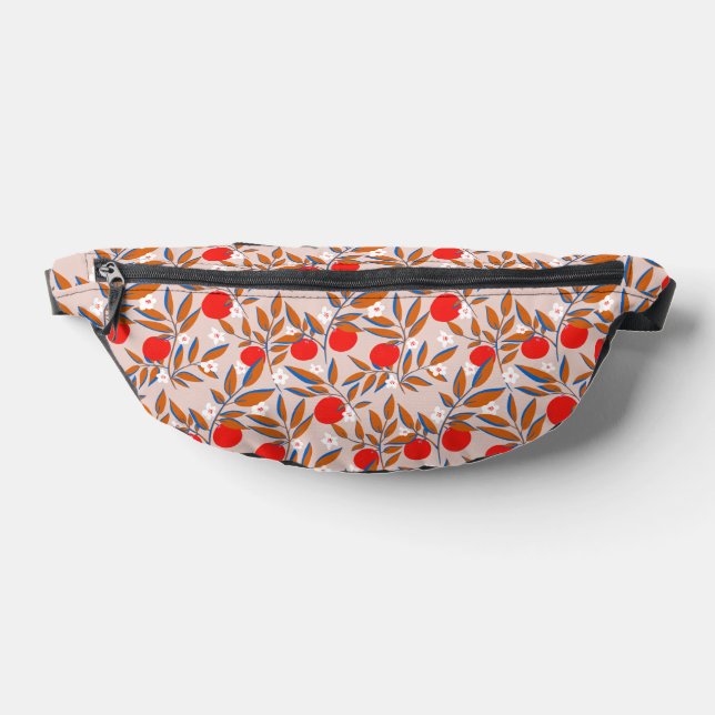 orange "Juicy Vibes" chest Fanny Pack (Lay Down)
