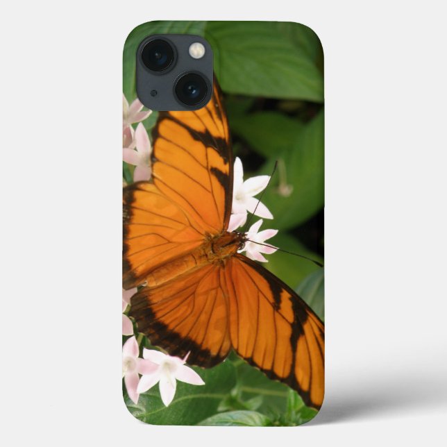 Orange Julia Butterfly iPad Case (Back)