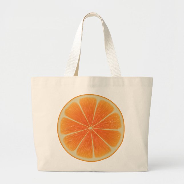 Orange Jumbo Tote (Front)